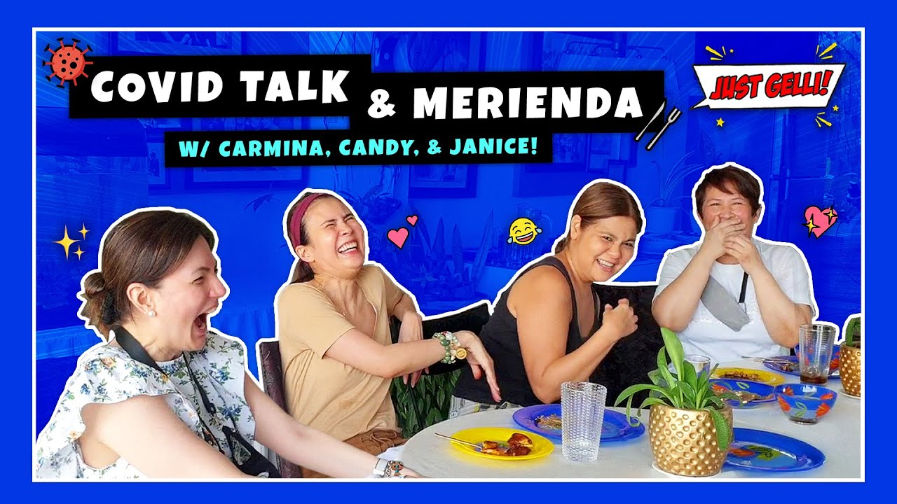 Chikahan & Merienda with Mina, Candy, and Janice | Gelli de Belen Vlogs