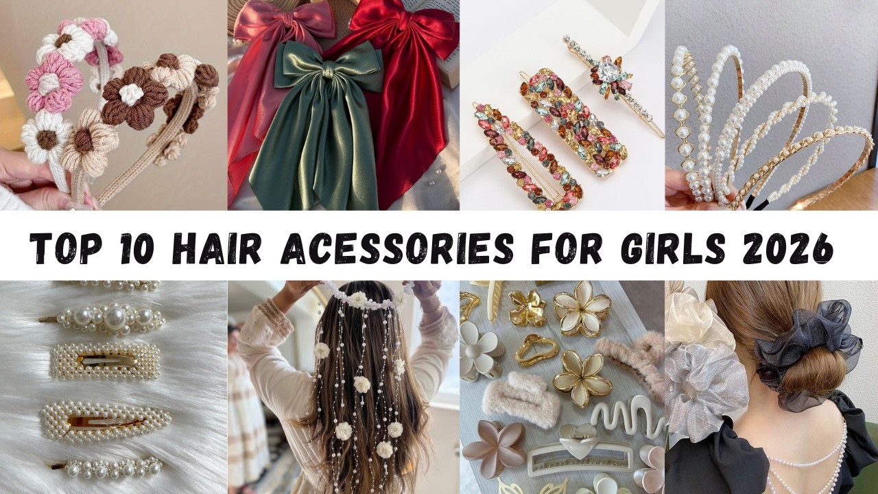 Top 10 Korean hair accessories with names for girls 2026
