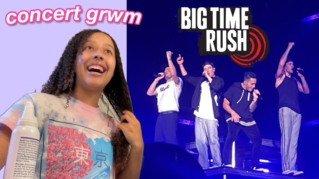 grwm for a big time rush concert | btr forever tour 2022
