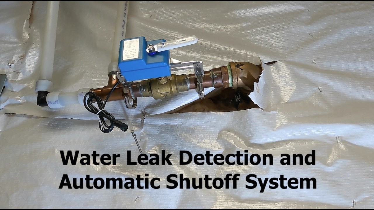 Water Leak Detection and Automatic Shutoff System