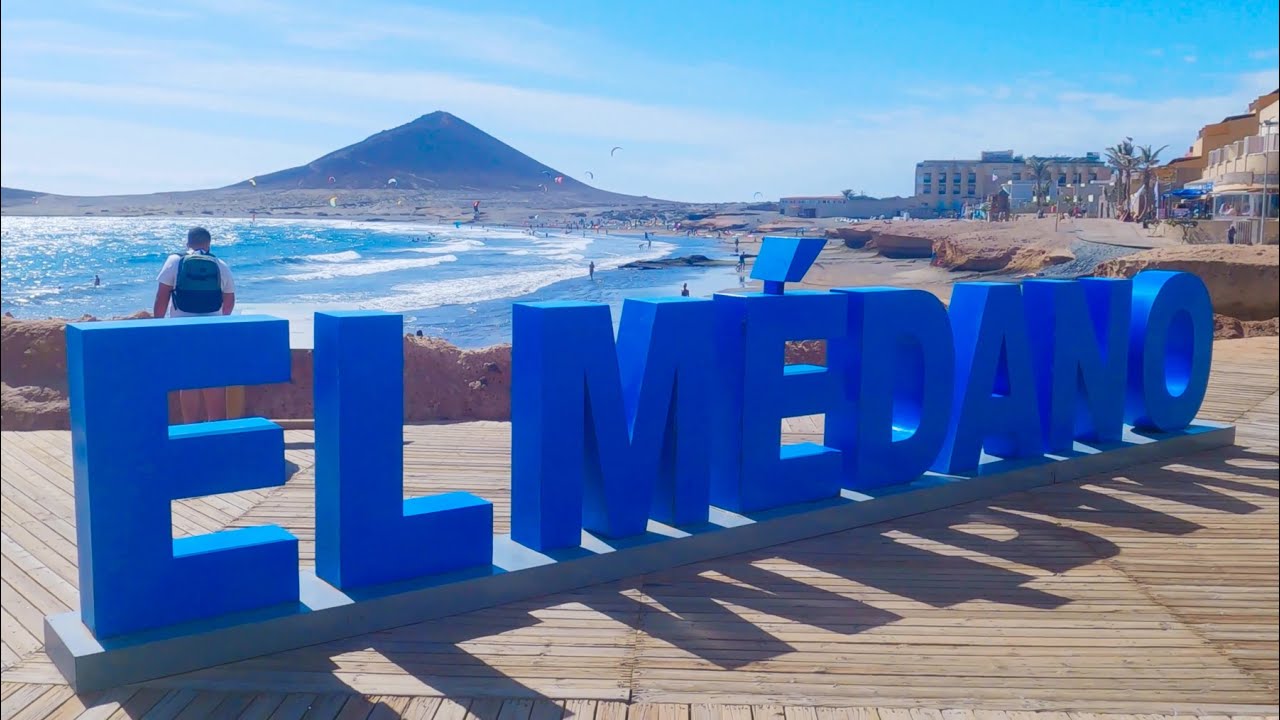 El Medano Water Sports Lovers And Beautiful Beaches Town 4K | Tenerife