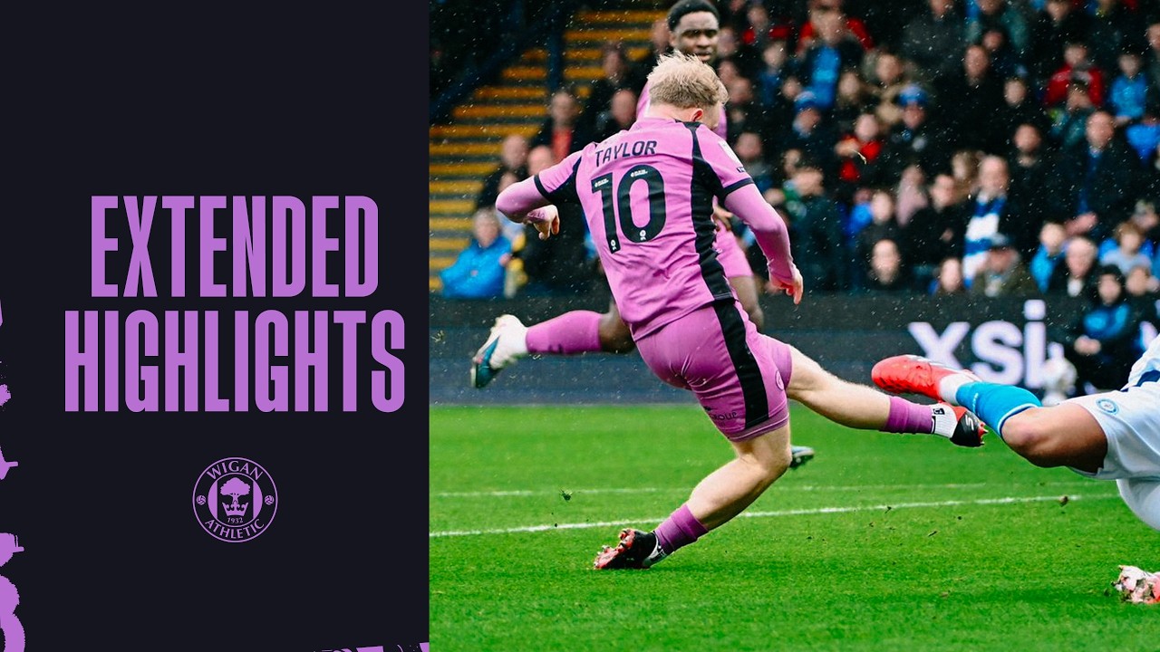 Extended Highlights | Stockport County 4 Latics 2