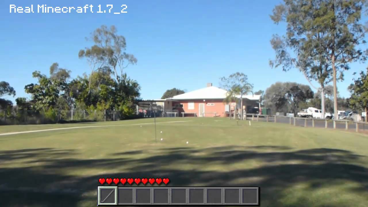 Real Life Minecraft - Golf Like Tiger Woods!