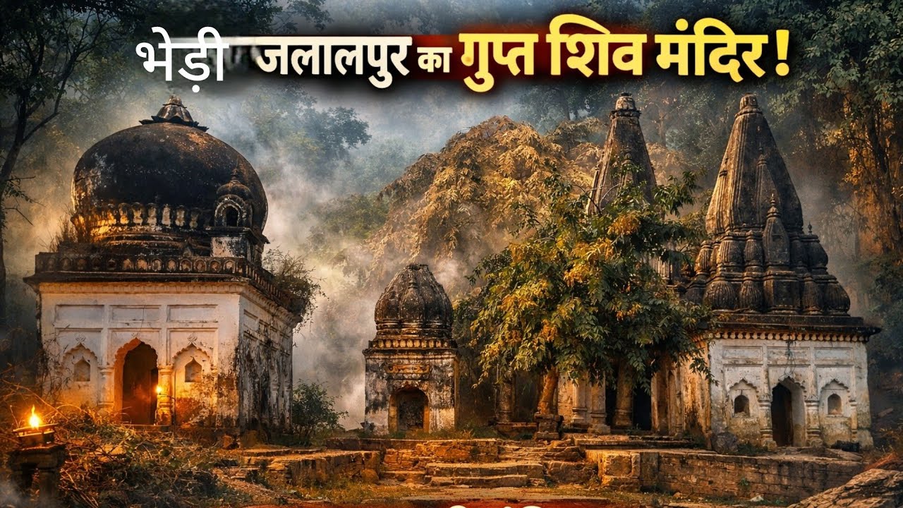 जंगल के बीच छिपे 108 मंदिर | भेड़ी जलालपुर का रहस्य #vlog #travel 