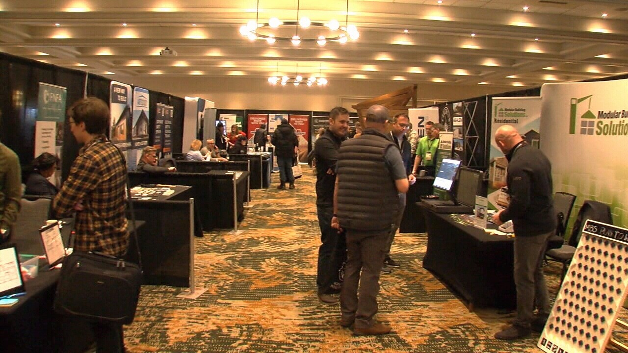 First Nations youth participate in building challenge at housing conference