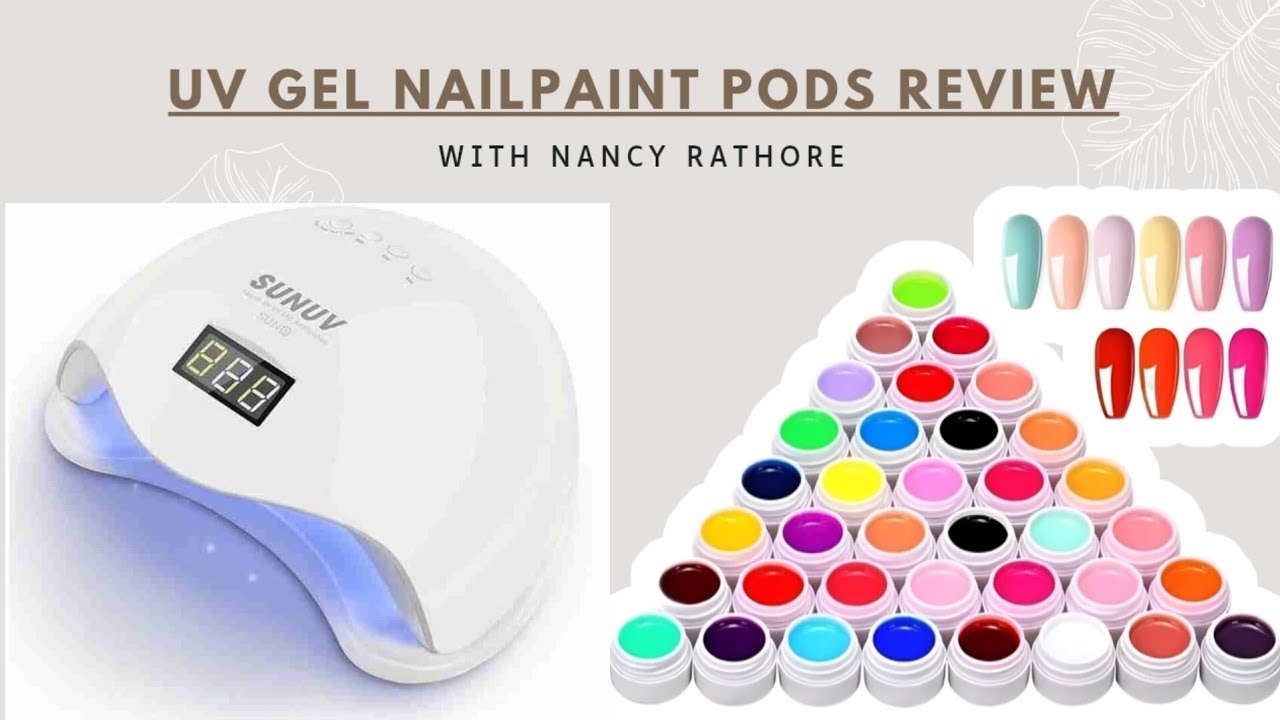 Unboxing Boltbee UV gel Nail pods from flipkart |UV gel nailpaints Pot #radheradhe #thenailartninja