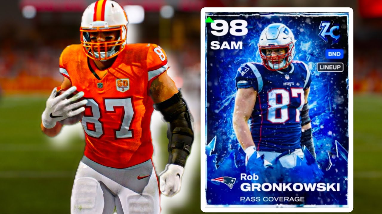 Роб Гронковски, лайнбекер, умеет всё! Madden 26