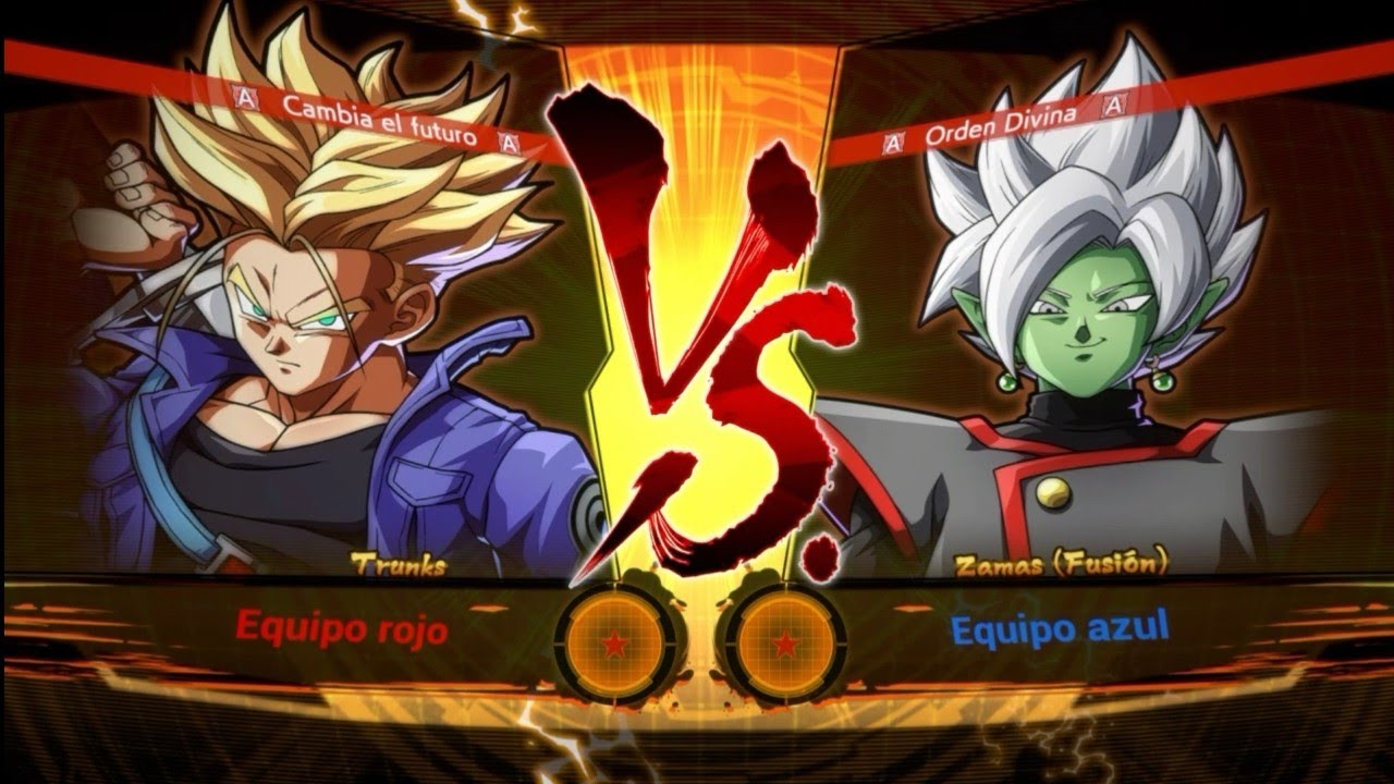 Trunks vs Zamasu Fusión | DRAGON BALL fighterZ (SUB) Español