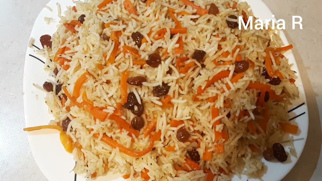 Vegetable Afghani palao/ قابلی پلو افغانستانی بدون گوشت