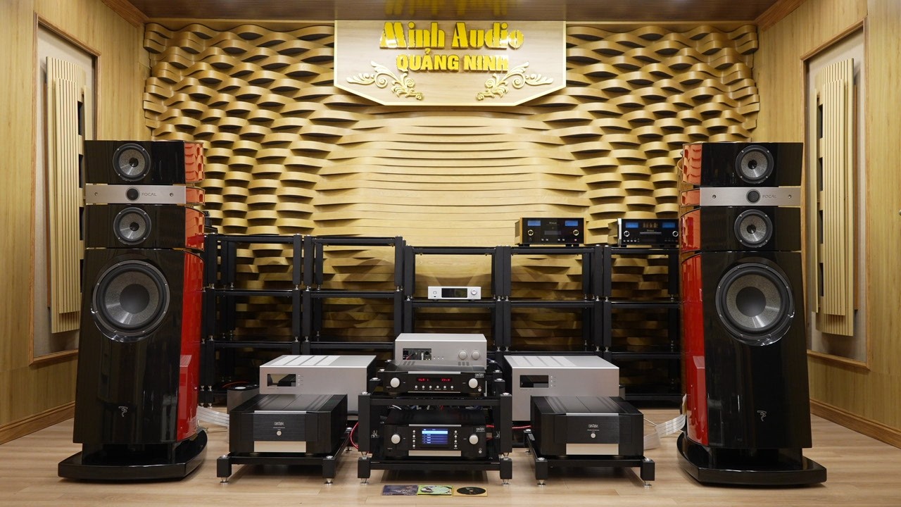 Test loa Focal Stella Utopia EM,với bộ Mark Levinson No536, pre No 526,CD 519,anh em nghe trạ nghiệm