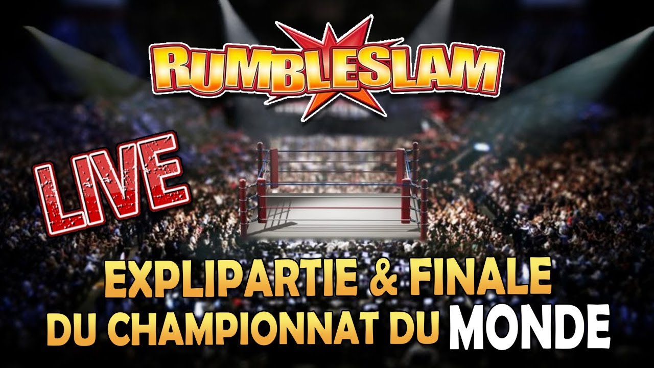 Présentation du jeu RUMBLESLAM v2 et Explipartie