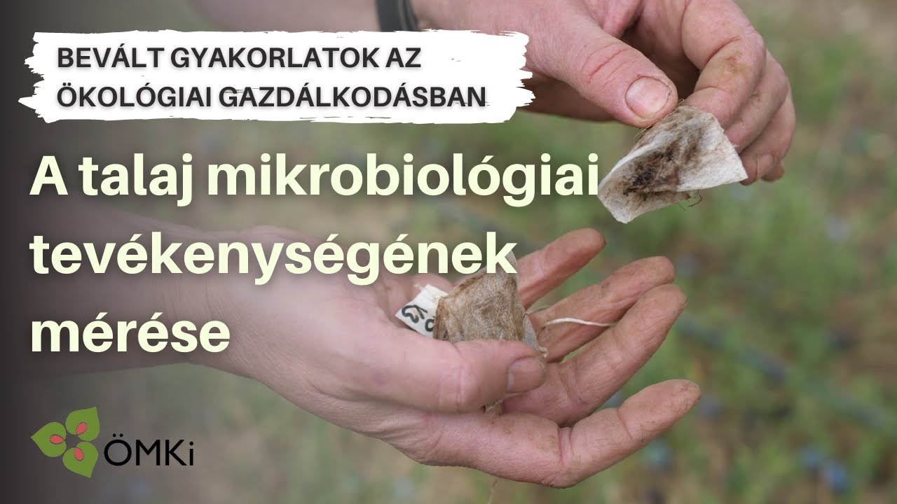 A talaj mikrobiológiai tevékenységének mérése - Bevált gyakorlatok az ökológiai gazdálkodásban
