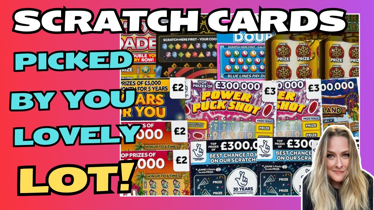 Scratch cards picked by you Lovely Lot! #scratchers #scratchcards #lotterygames