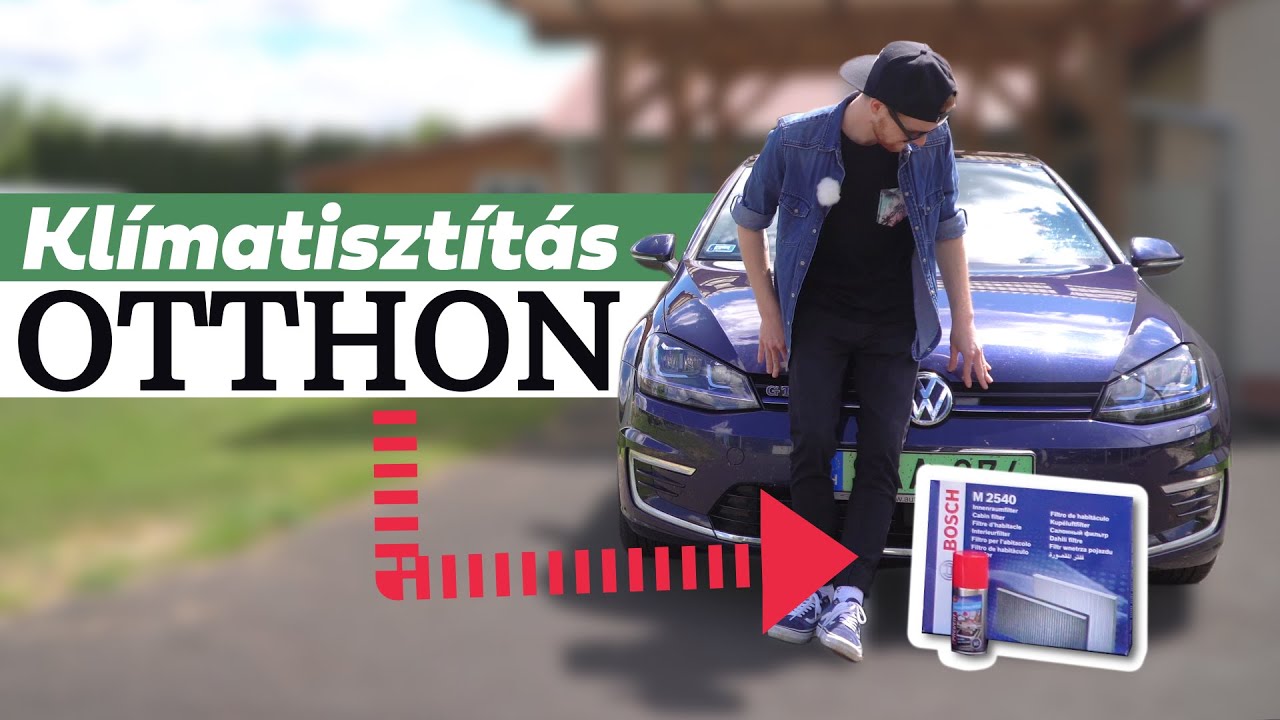 Autóklíma tisztítása OTTHON - Tér Sebestyén