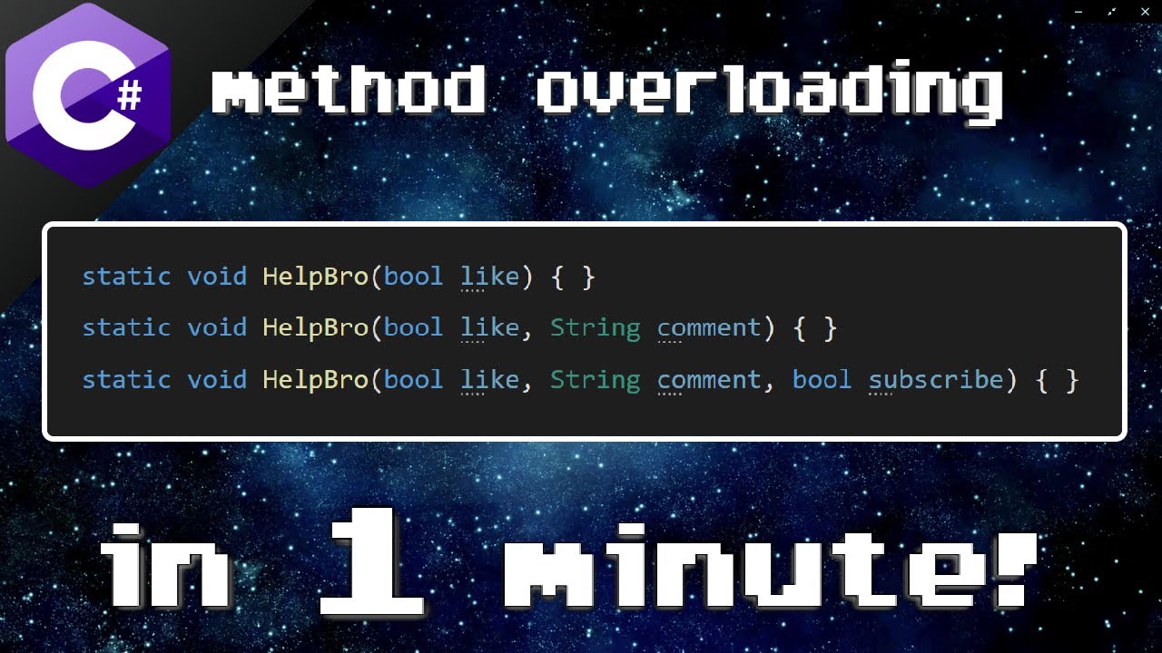 C# method overloading 🤯