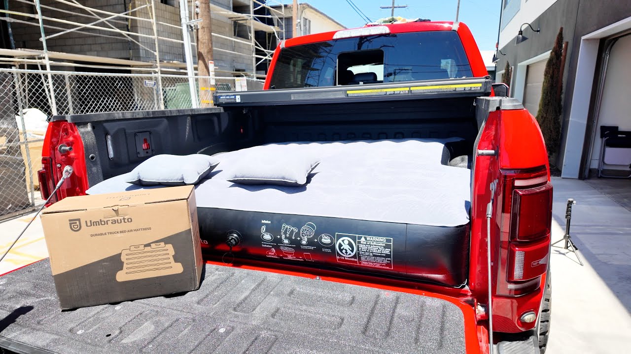 Umbrauto Inflatable Truck Bed Air Mattress First Impressions