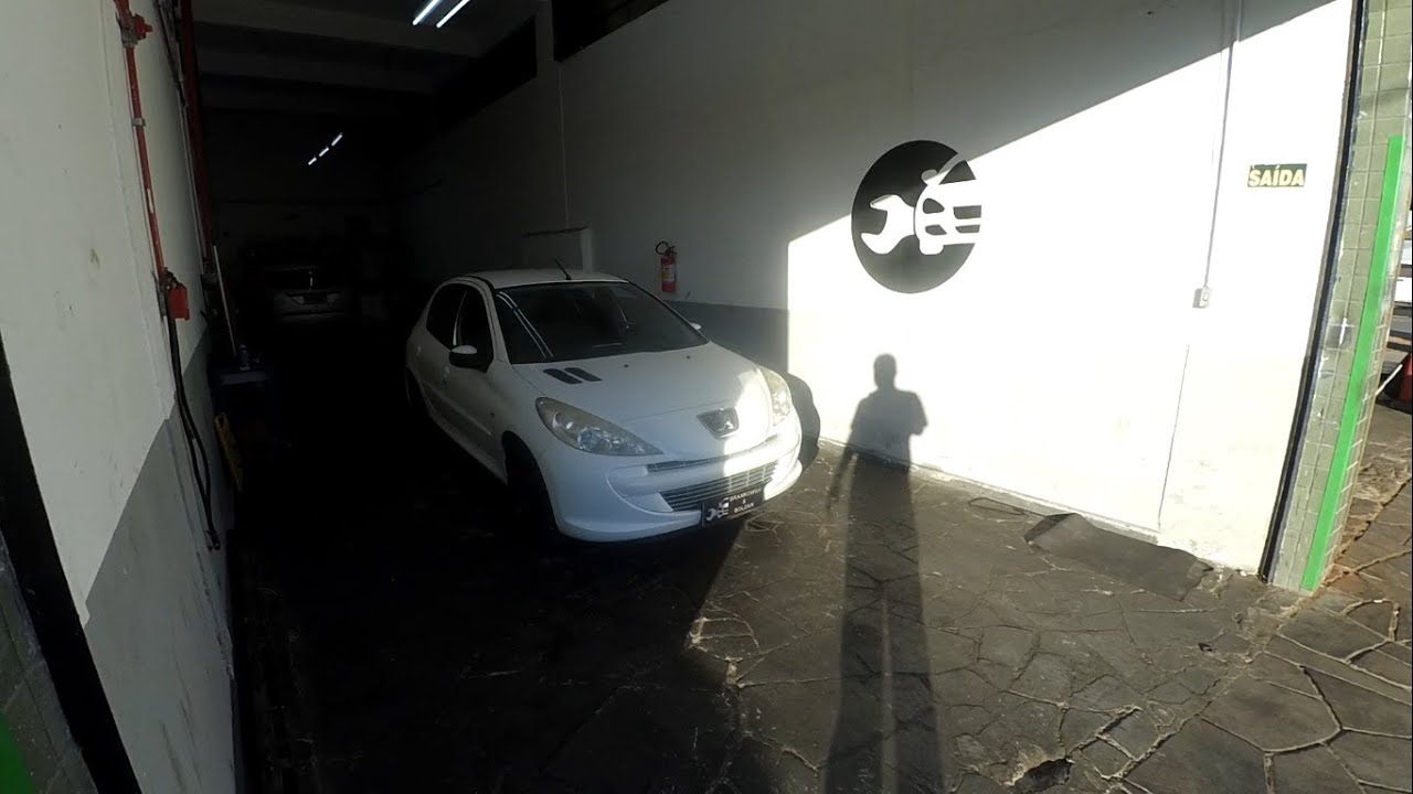 Peugeot 207 1.4 com vazamento de óleo
