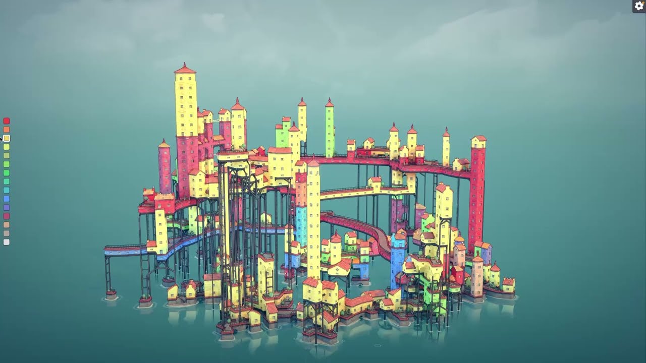 Townscaper Gameplay &mdash; From Cozy to Chaos