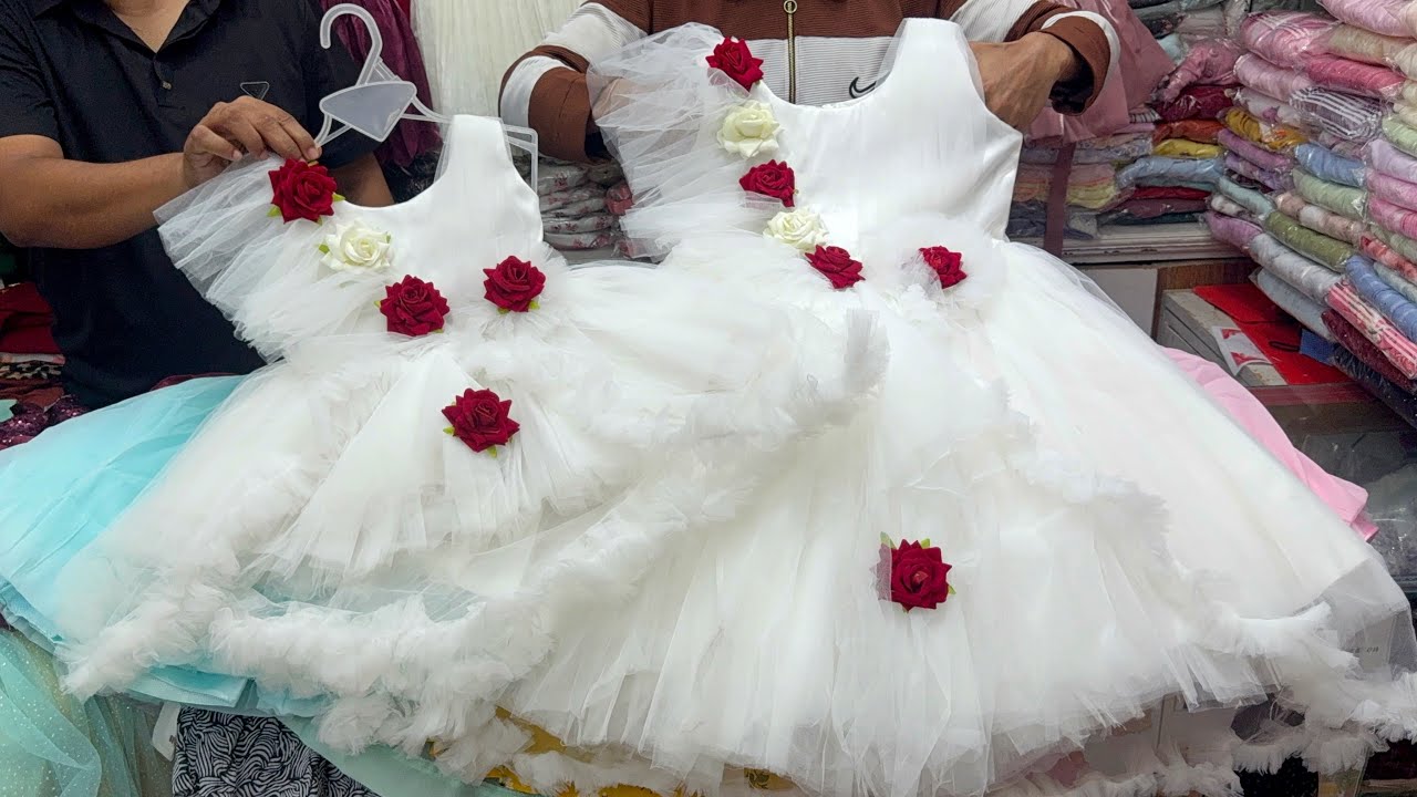 ১-১০ মেয়েবাবুদের ঈদ স্পেশাল বারবি গাউন অবিশ্বাস্য পাইকারী দামে | Baby girls eid special barbie gown