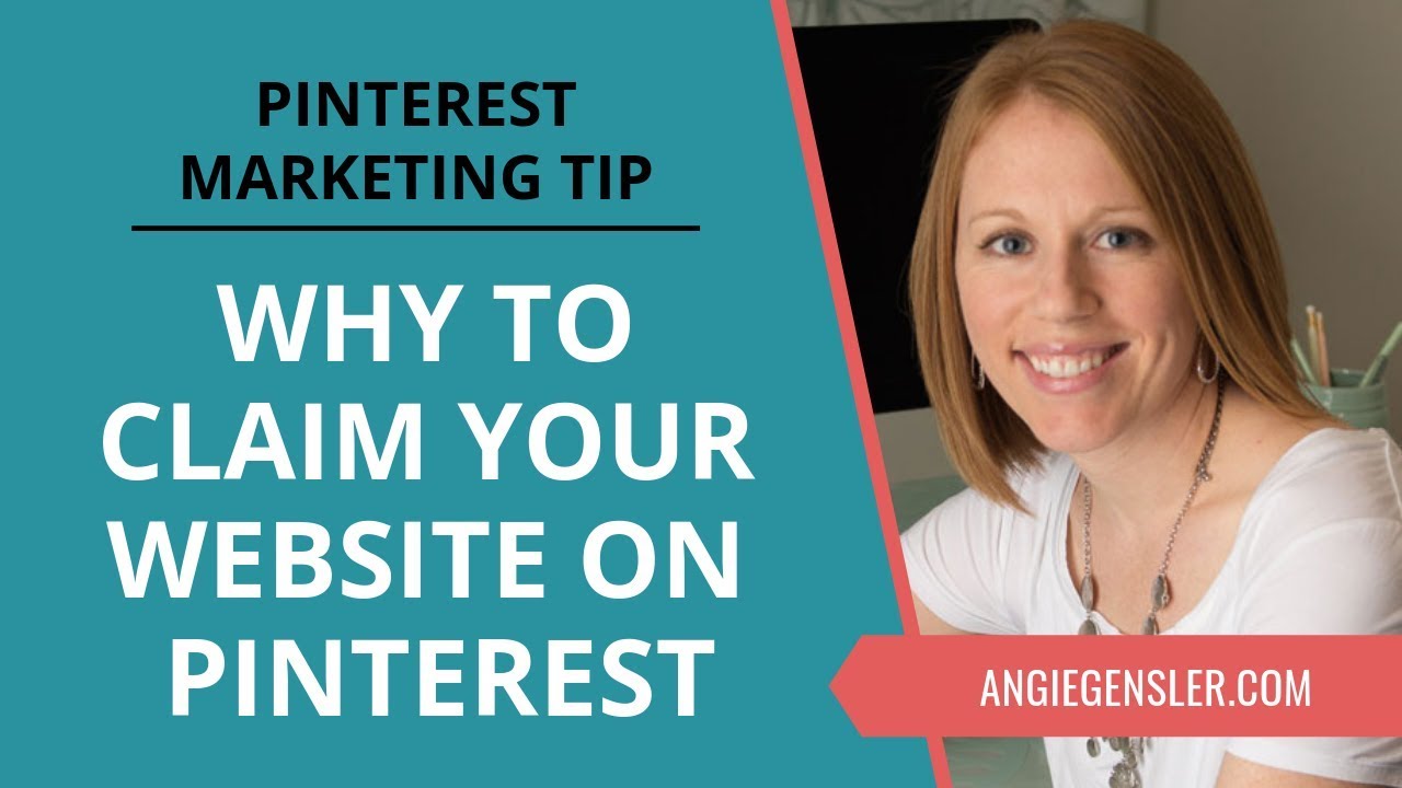 Pinterest Marketing Tip #9 - Why You Should Claim Your Website on Pinterest & How To Do It!