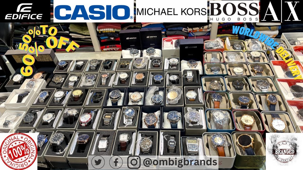 100% OG BIG BRAND WATCHES AT CHEAPEST RATES | 50-60%OFF | ORDER FAST !!!!