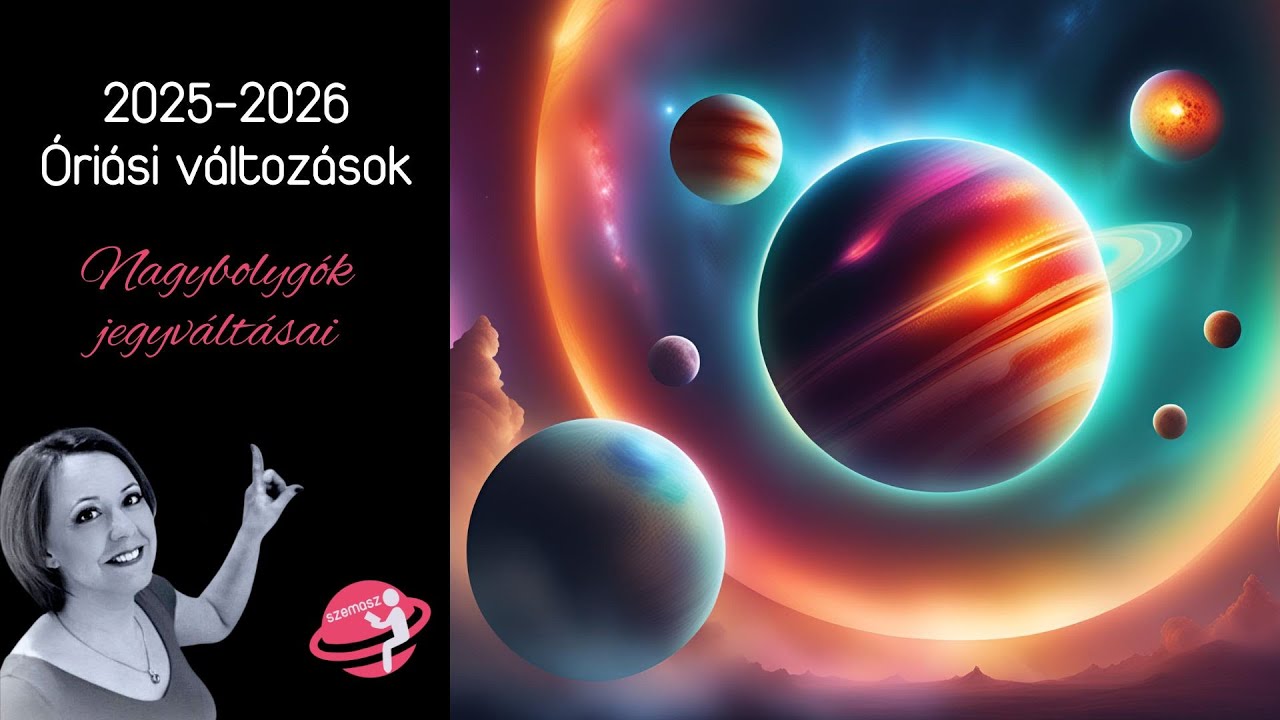 🌀 2025 - 2026: &Oacute;RI&Aacute;SI V&Aacute;LTOZ&Aacute;SOK &Eacute;VEI - Nagybolyg&oacute;k jegyv&aacute;lt&aacute;sai 🪐  #Neptunusz #Ur&aacute;nusz #Szaturnusz