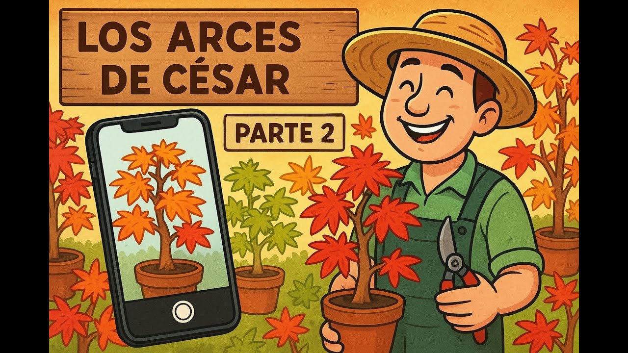 Los arces de César. + 60 arces japoneses diferentes.