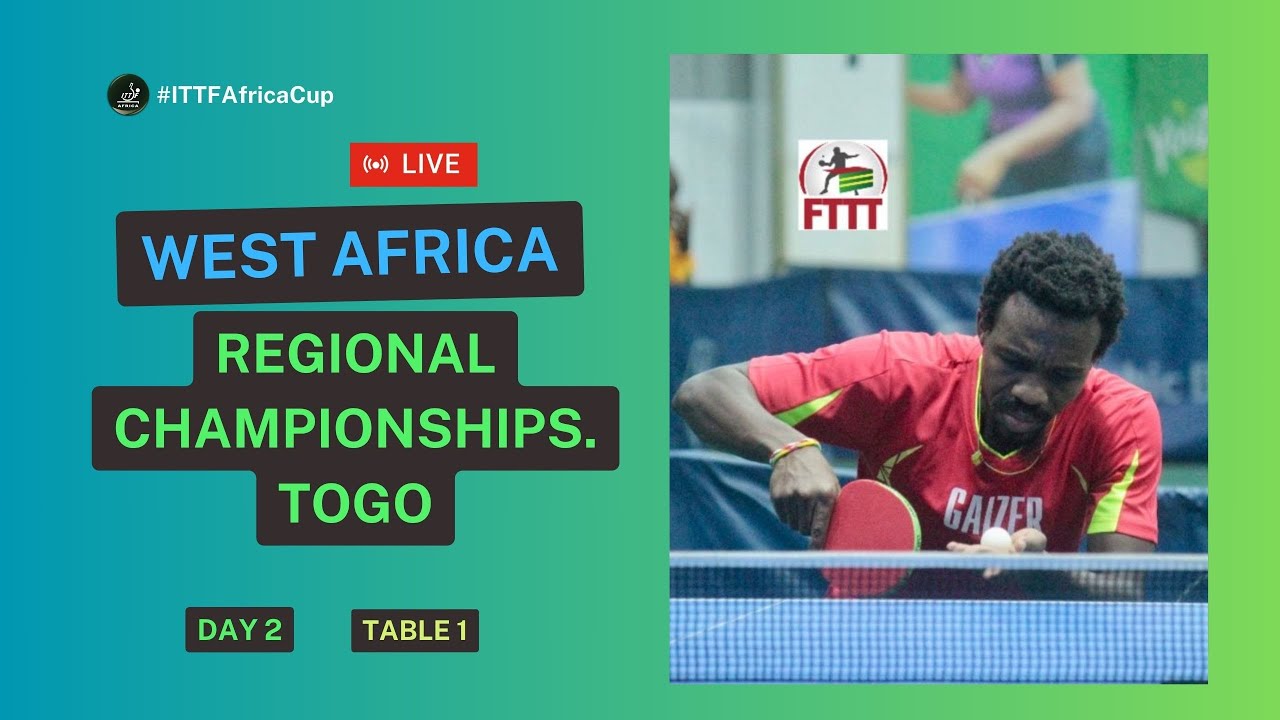 Table 1/ Day3/ ITTF West Africa Regional Championships Togo 2024