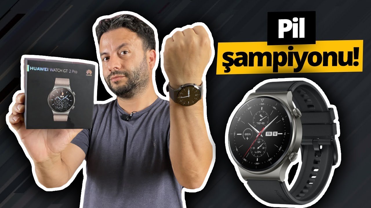 En iddialı akıllı saat Huawei Watch GT 2 Pro inceleme!