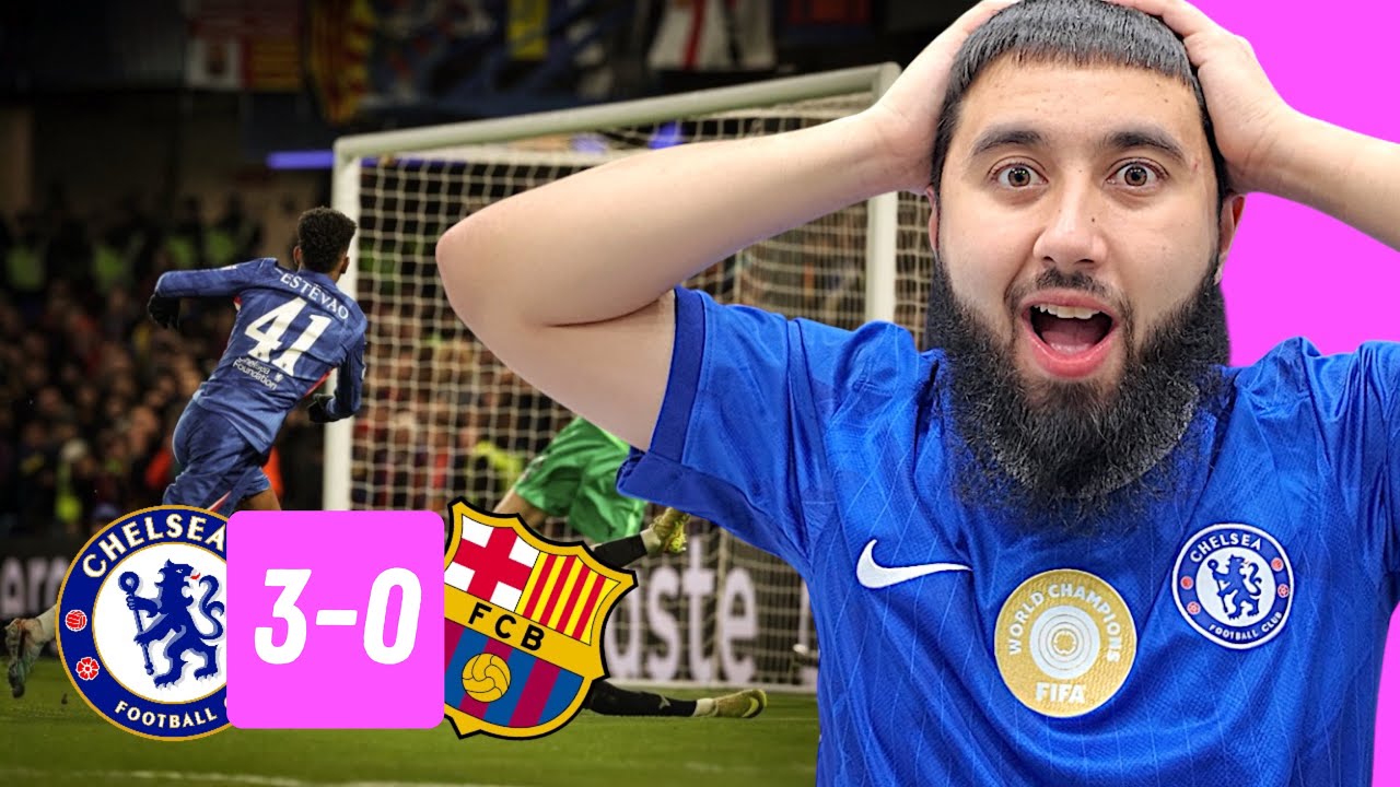 YAMALS CHAIN STOLEN (ESTEWOW) | Chelsea 3-0 Barcelona | MATCHDAY VLOG
