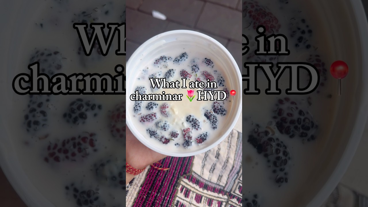 What i ate in charminar 💕🌷🥰‼️
