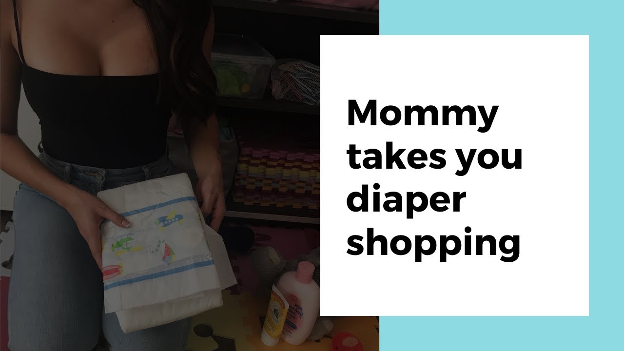 AB/DL audio role-play teaser: Mommy takes you diaper shopping