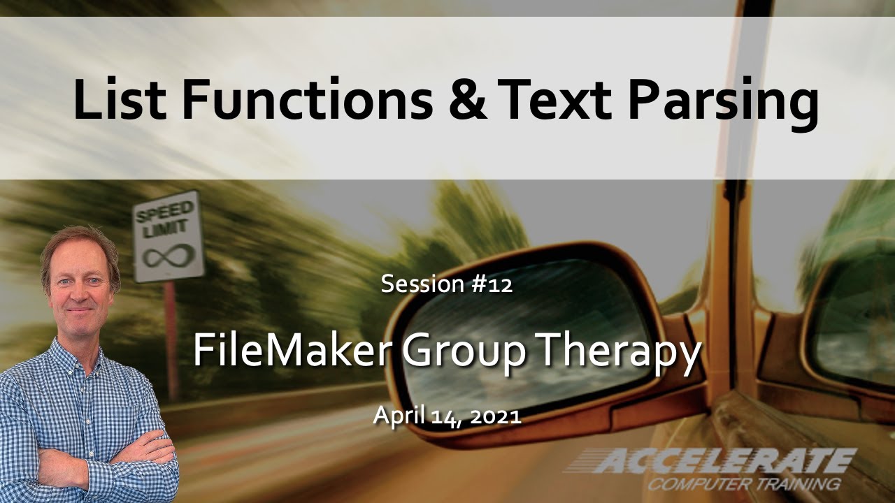 012: Value List and Text Parsing Functions: free training webinar for FileMaker Citizen Developers