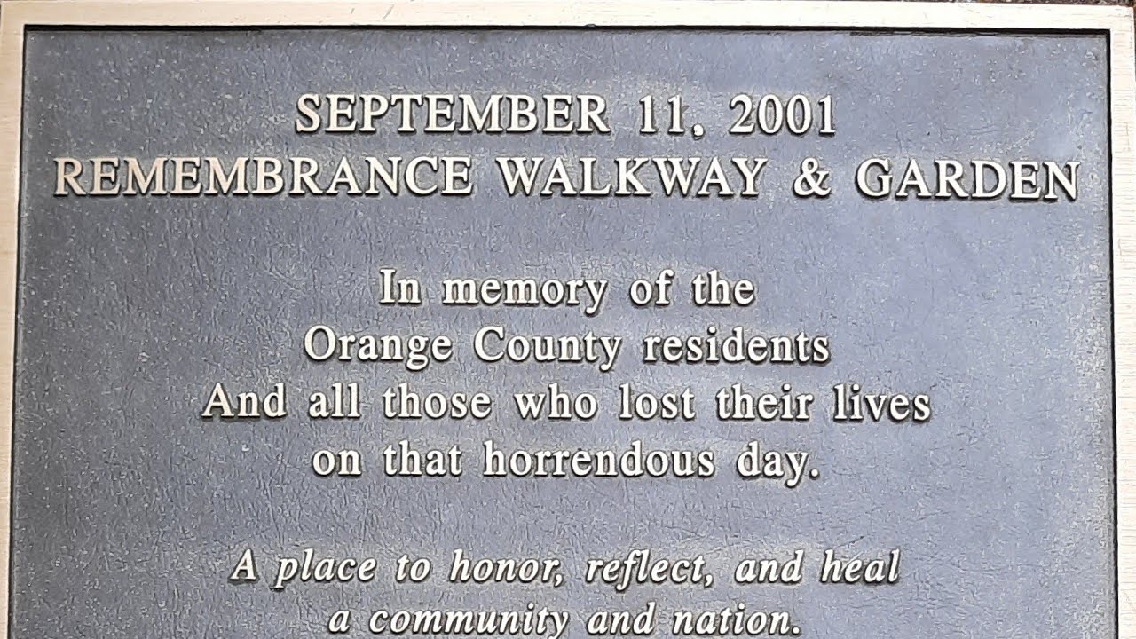 September 11 Memorial Garden and Walkway, Orange County Arboretum, Thomas Bull Park, Montgomery, NY