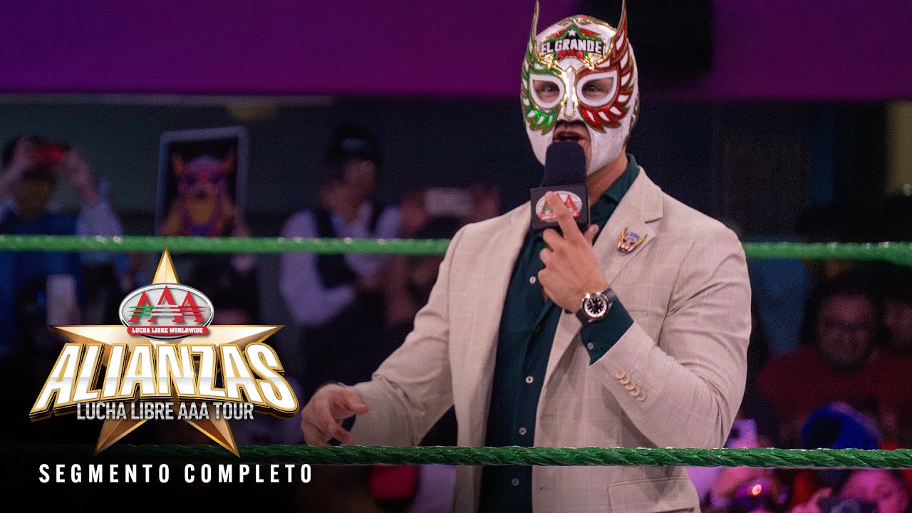 SEGMENTO COMPLETO: El Grande Americano y El Hijo del Vikingo se enfrentarán en PUEBLA