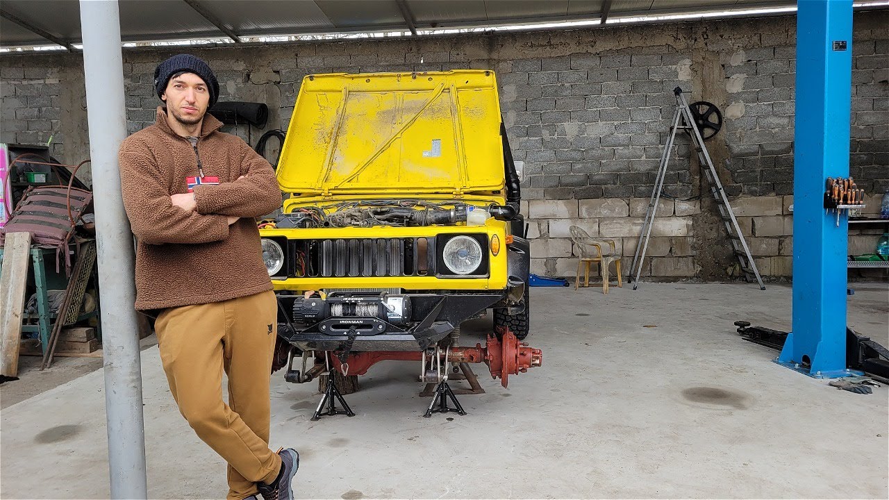 CUM SA MONTEZI PUNTI DE TOYOTA LJ70 PE SUZUKI SAMURAI?