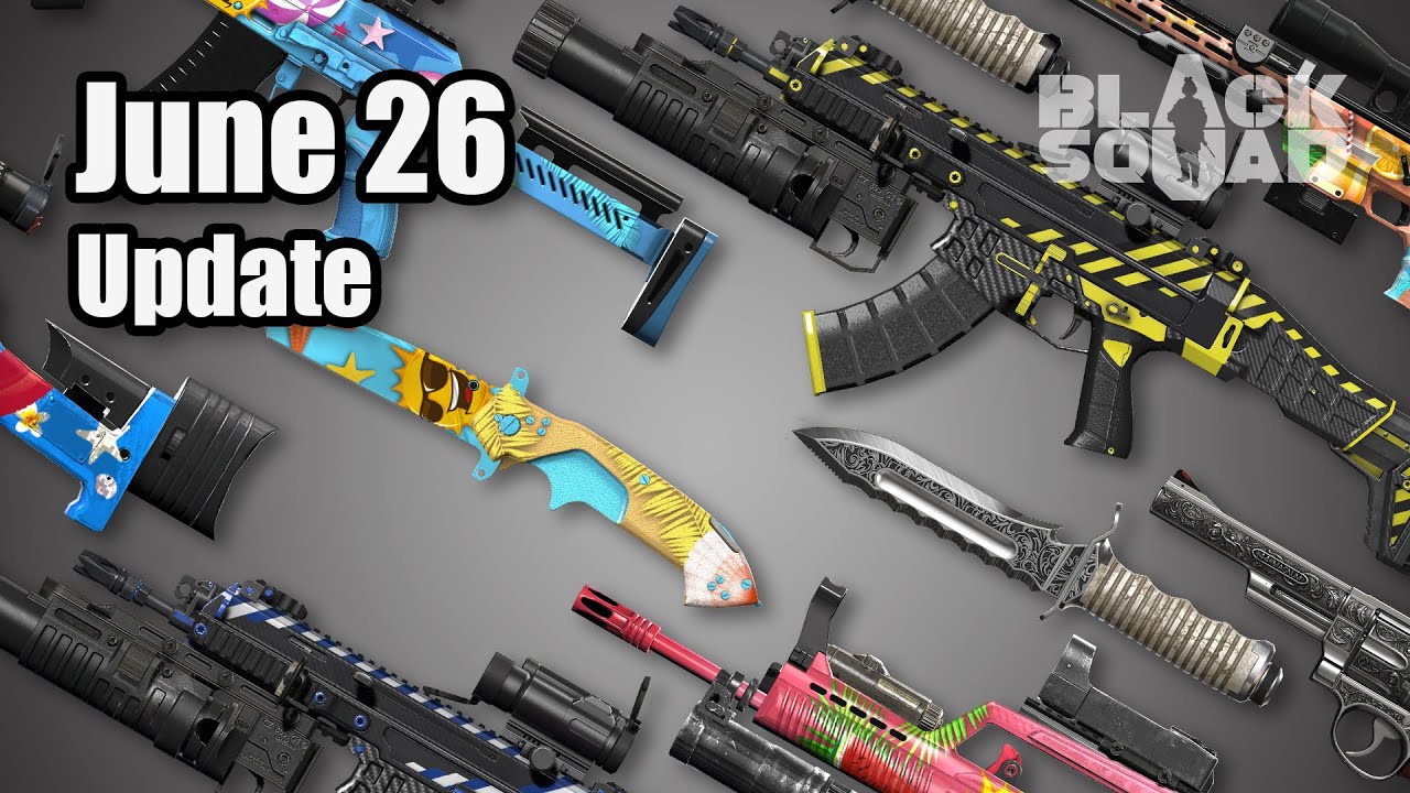 [June 26 Update] Black Squad | CZ-Bren M2, SW629, Katran and Rust(Demolition)