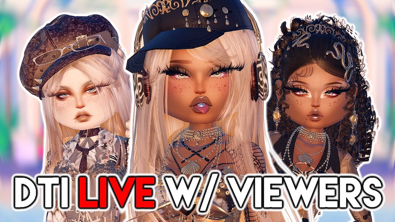 PLAYING DTI LIVE WITH VIEWERS! roblox user: jessndti