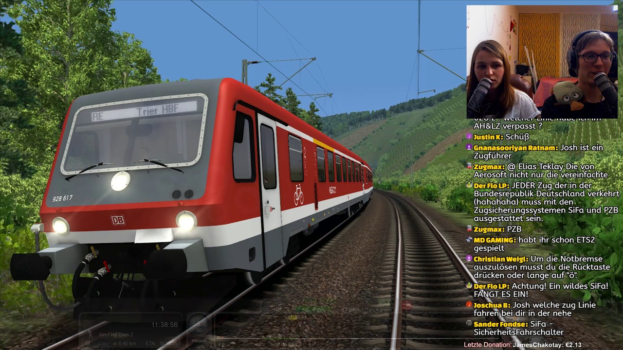 TS 2018 Durchs Moseltal nach Trier (BR 628) 🔴 Livestream-Aufzeichnung | 06. Jan '18 (3/3)