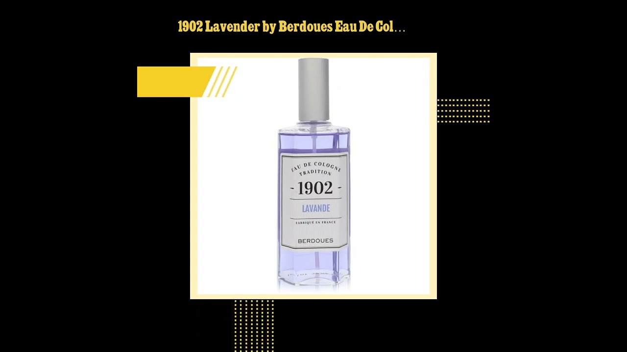 1902 Lavender by Berdoues Eau De Cologne Spray oz for Men