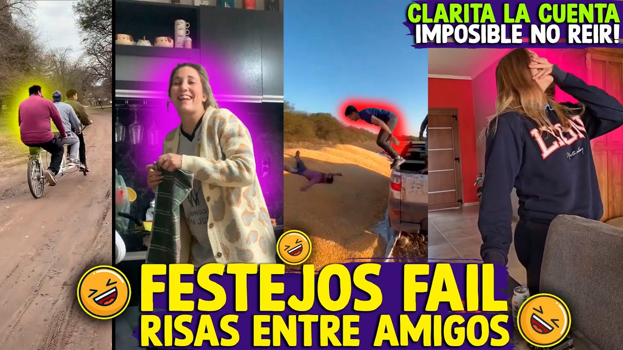 FESTEJOS FAIL, CLARITA LA CUENTA, RISAS ENTRE AMIGOS🤣#IMPOSIBLE NO REIR!😂