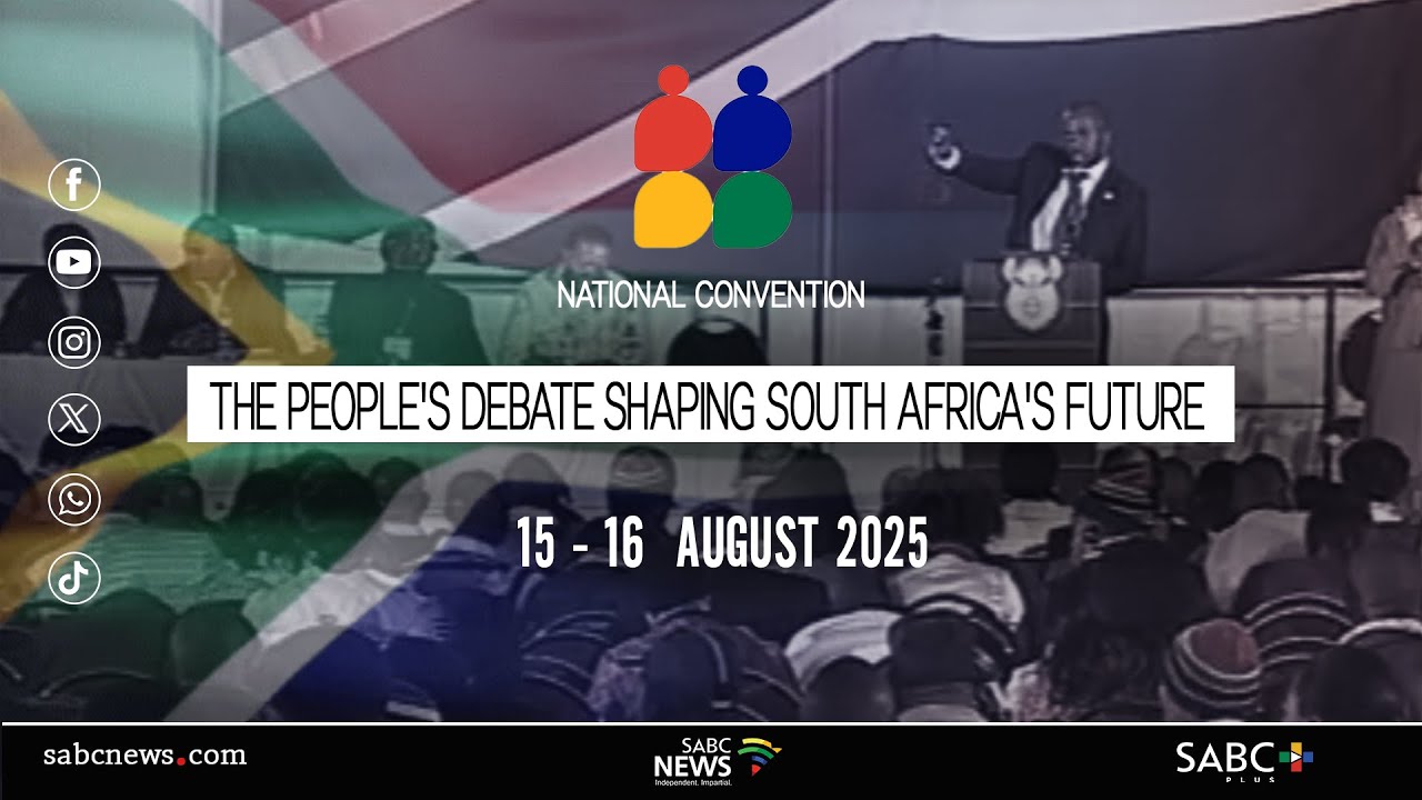 South Africa's National convention Day 1