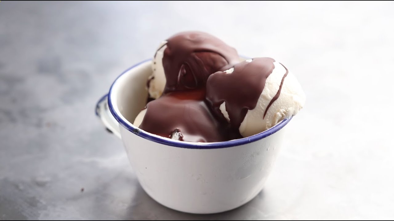 Chocolate Shell Ice-Cream Topping
