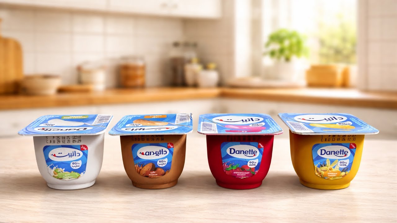 DANETTE CUSTARD REVIEW 🍮 | 4 Flavours | Which one is the Best? 🌹🍪🍓🍦