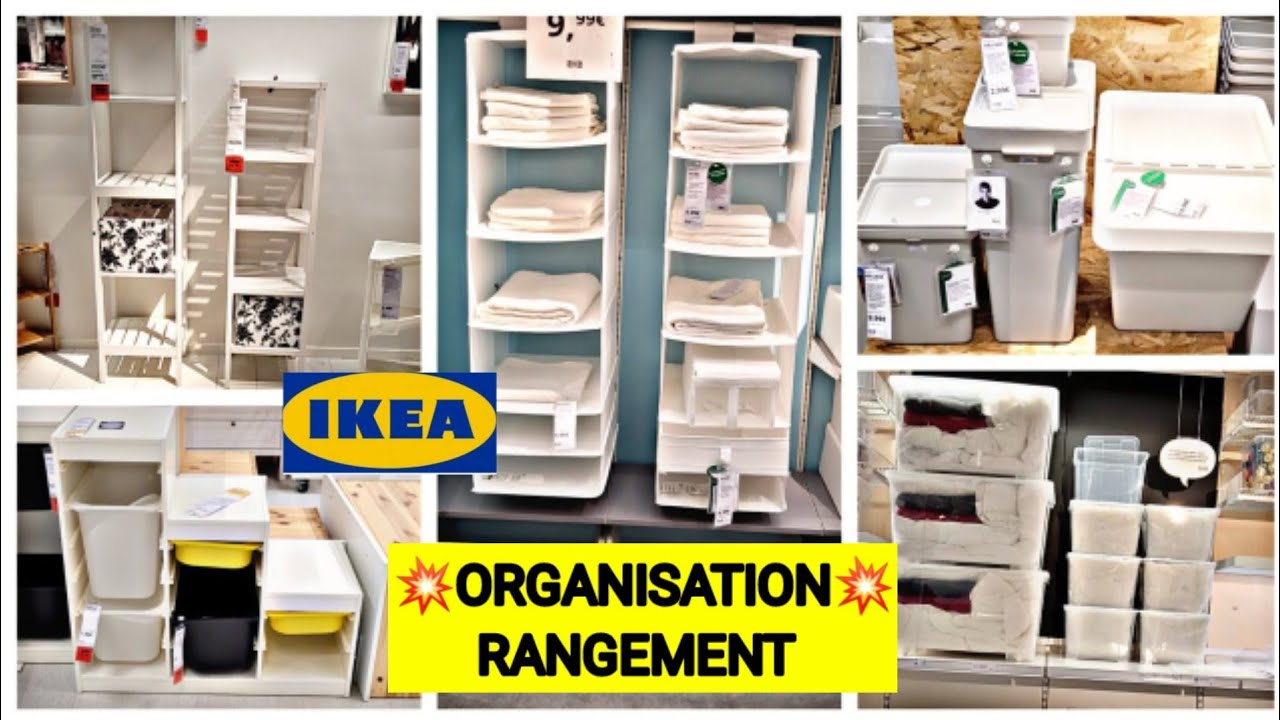 IKEA💪🔥ORGANISATION & RANGEMENT BAC/POUBELLE/PANIÈRE/MOBILIER 30.12.21 #IKEA #ORGANISATION #rangement