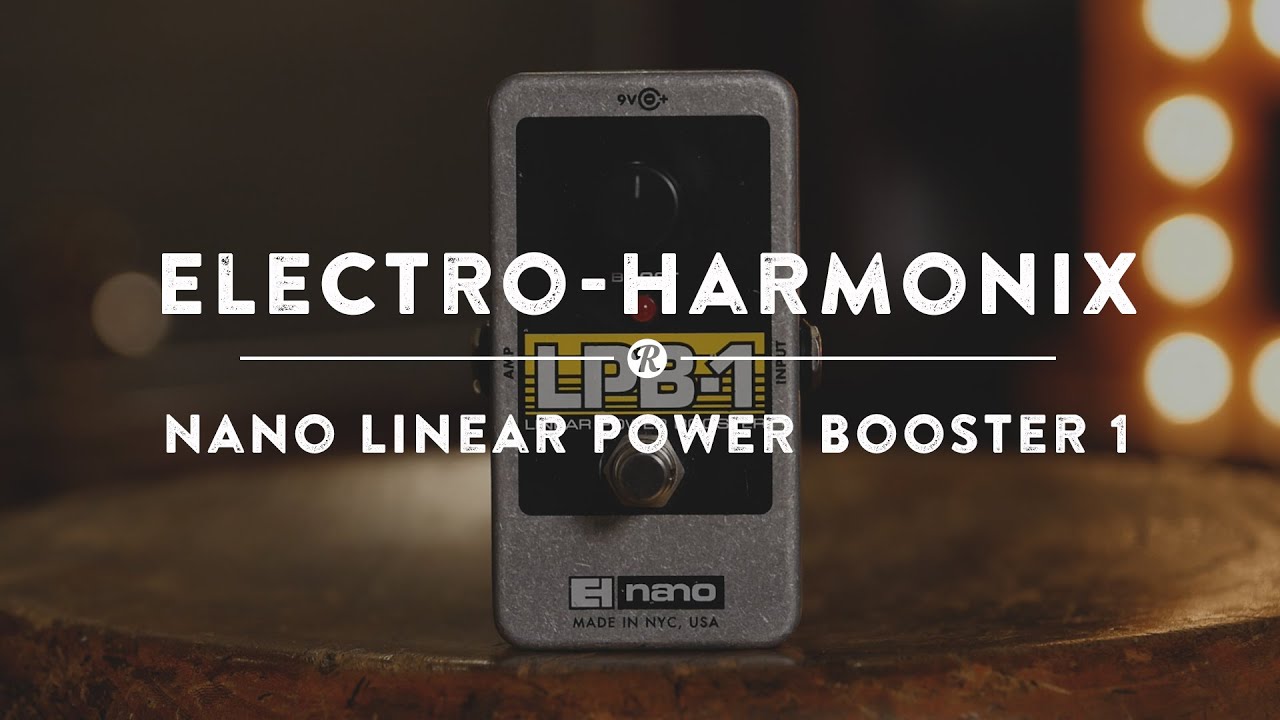 Electro-Harmonix Nano LPB-1 | Reverb Demo Video