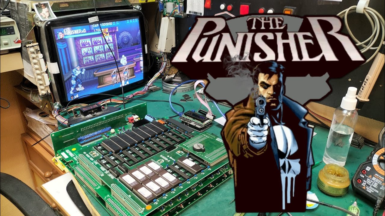 Reparo una cps1.5 The Punisher doble averia base y q sound