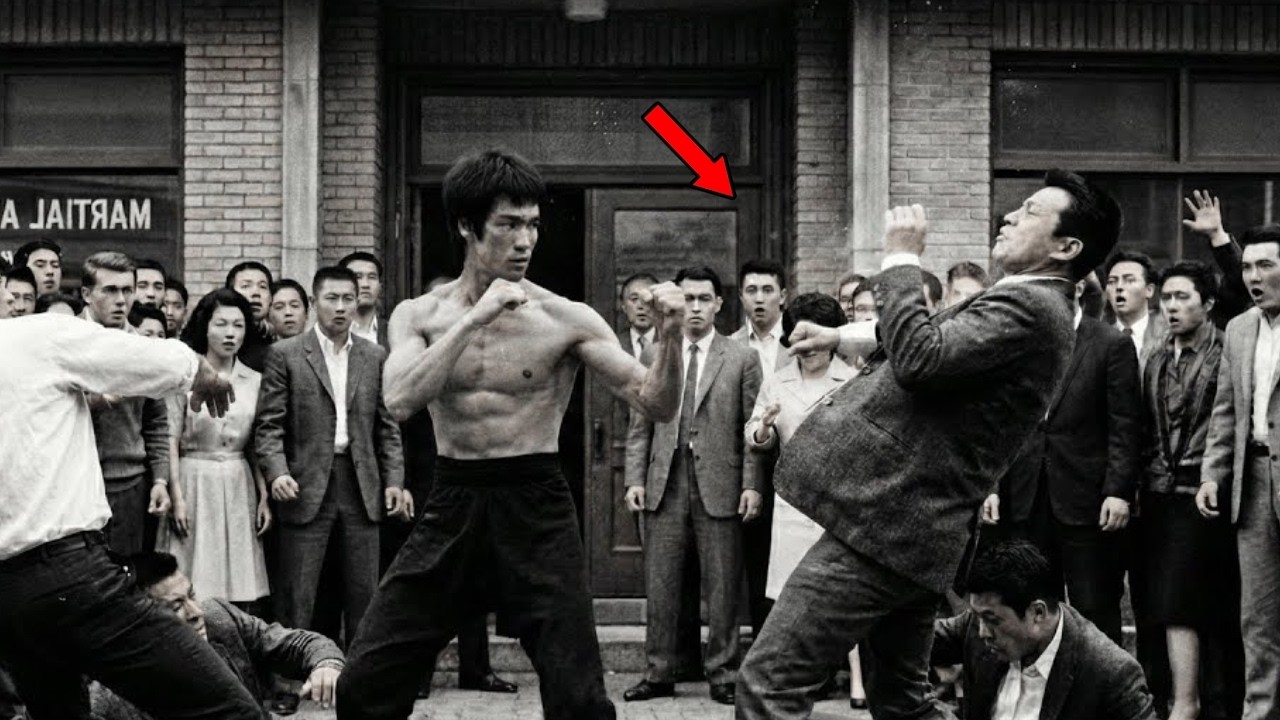 3 Street Fighters Cornered Bruce Lee At Midnight — What Happened Next Shocked The Crowd