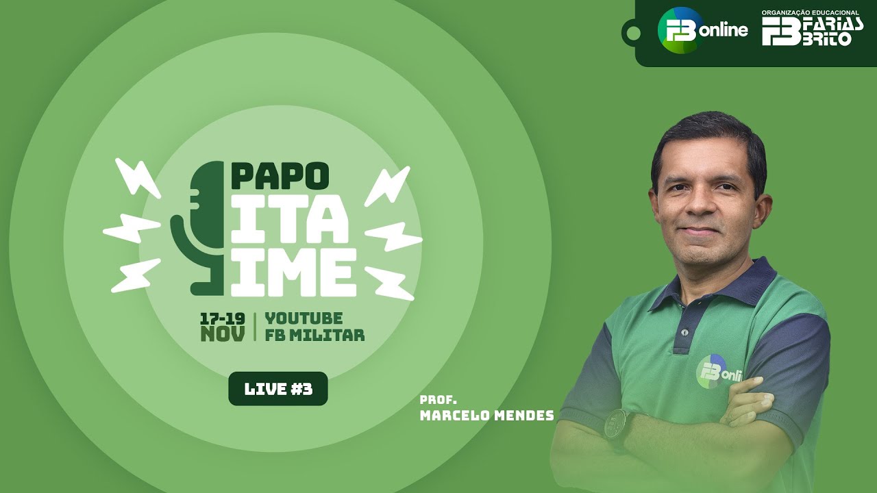 Papo ITA/IME - Matemática vencedora | Prof. Marcelo Mendes