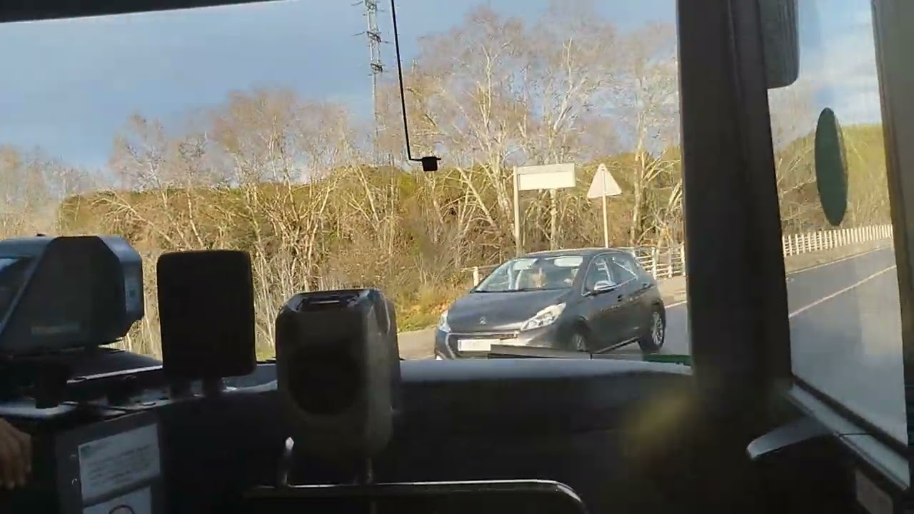 Viaje en el coche 2640 de Moventis Sarbus en la A4 recorriendola entera